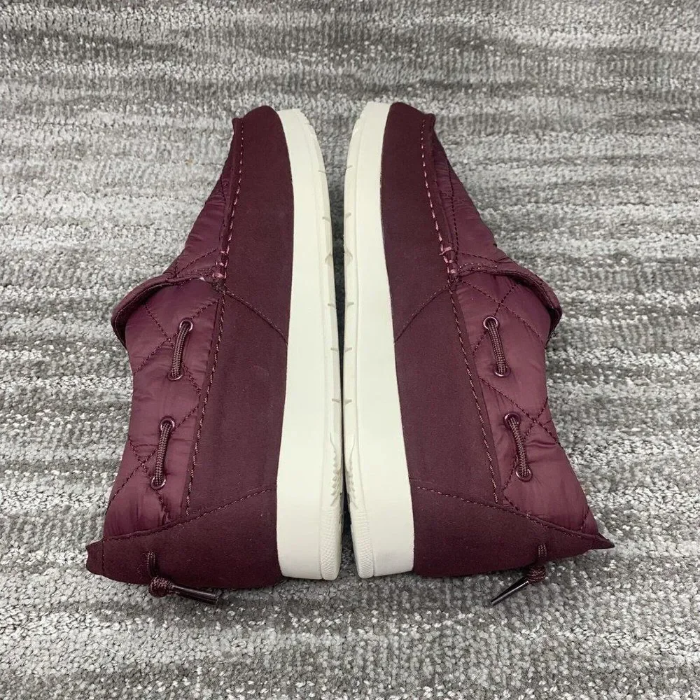 Sperry mens Top-Sider Moc-Sider slip on shoes Size 8.5 M Burgundy Lightweight